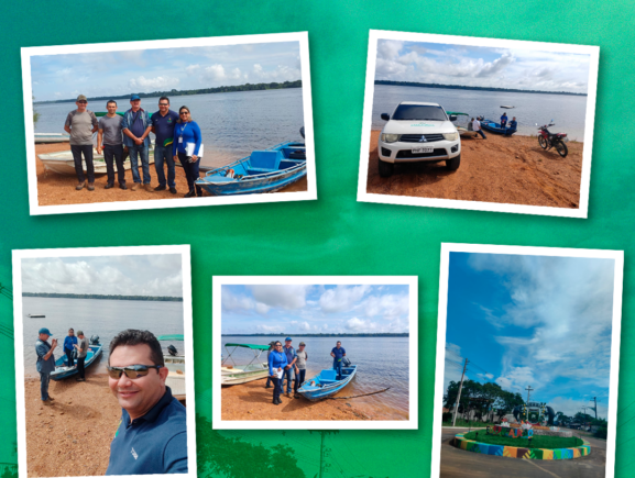 Equipe da SECT realiza visita técnica em Novo Airão