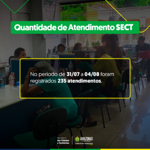 Imagem da notícia - Atendimentos realizados de 31/07 a 04/08