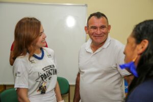 Imagem da notícia - Festival de Parintins 2025: Sect realiza atendimentos para regularização fundiária, a moradores das comunidades São Tomé e Caburi