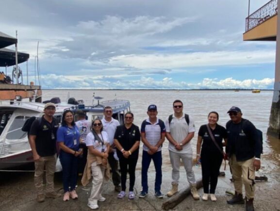 Técnicos da Sect realizam trabalhos de regularização fundiária em Parintins